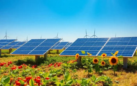 How does agrivoltaics contribute to reducing greenhouse gas emissions