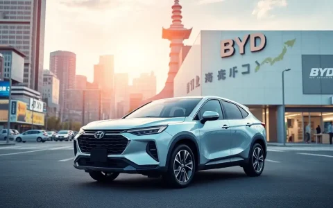 BYD Aims to Expand Sales Network in Japan to 100 Stores by 2025