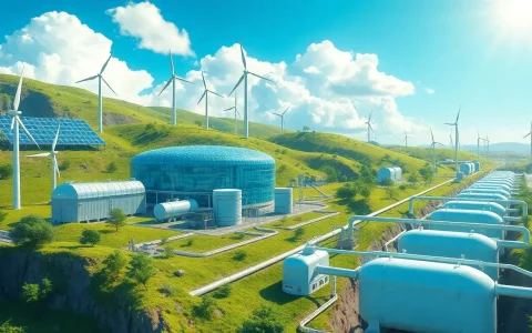 How is green hydrogen contributing to the renewable energy sector