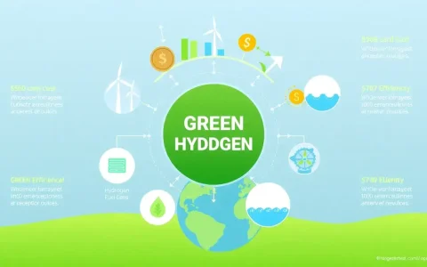 How does green hydrogen compare to other renewable energy sources in terms of cost and efficiency