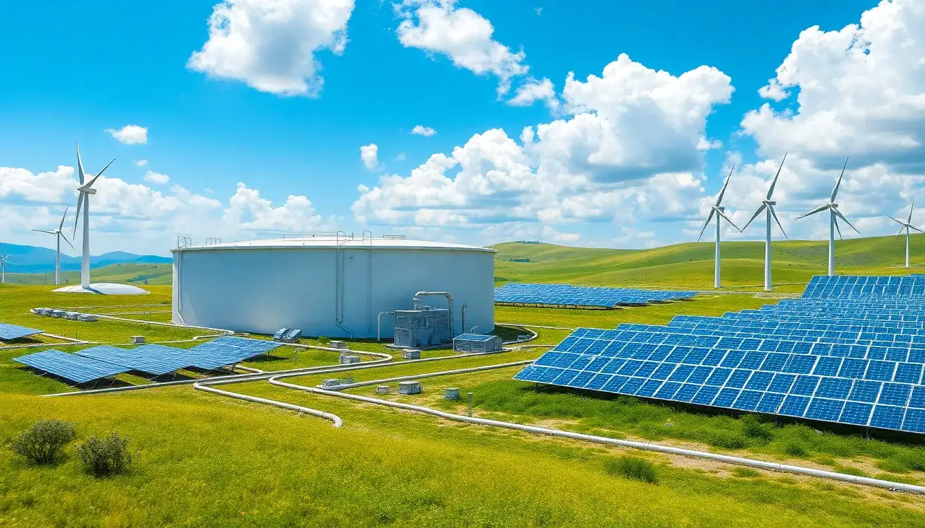 Can thermal energy storage be integrated with renewable energy sources like solar and wind