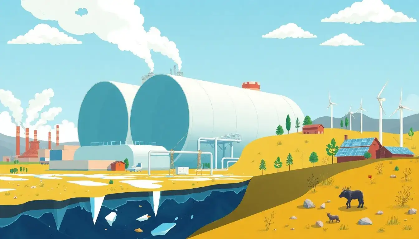 Are there any significant environmental drawbacks to thermal energy storage