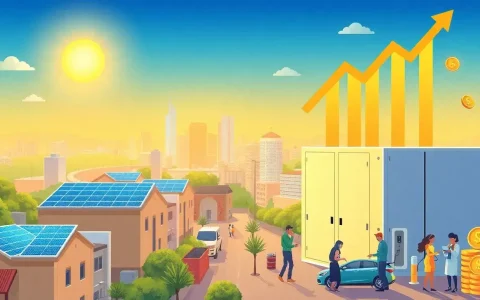 What are the economic benefits of combining solar energy with energy storage
