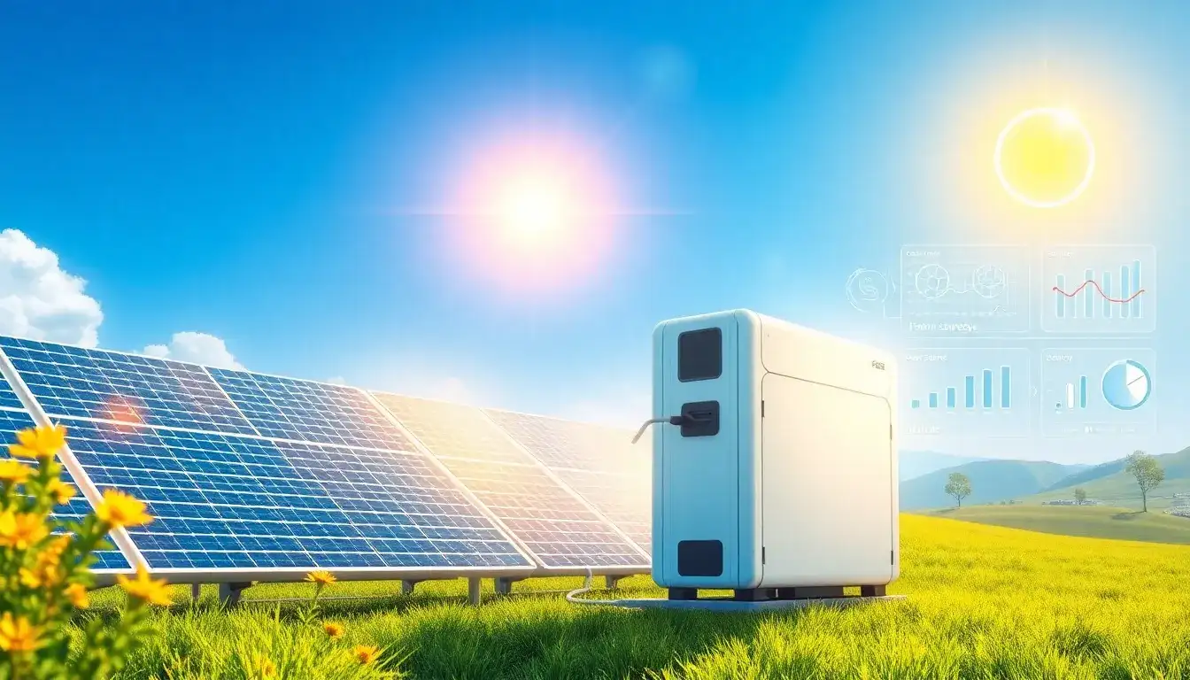How does energy storage improve the efficiency of solar energy systems