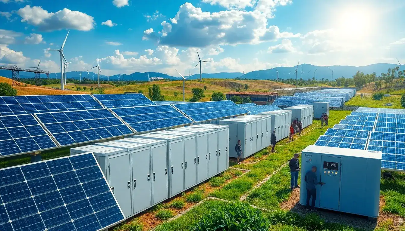 How does energy storage improve the resilience of solar energy systems