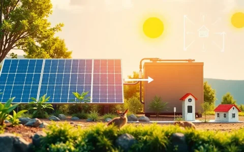 How does battery storage impact the overall lifespan of a solar energy system