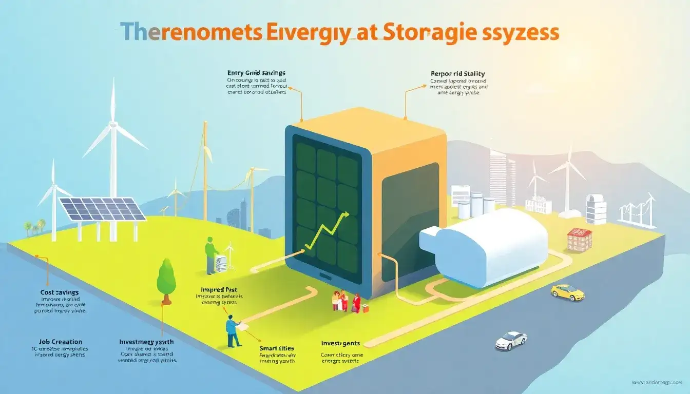 What are the economic benefits of energy storage