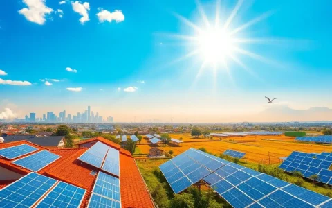 How does solar energy reduce greenhouse gas emissions