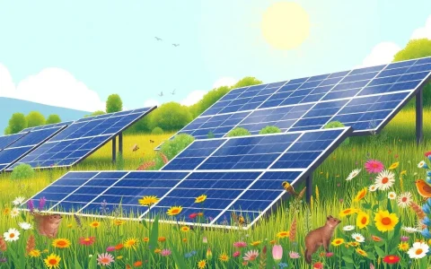 How does solar energy impact local ecosystems