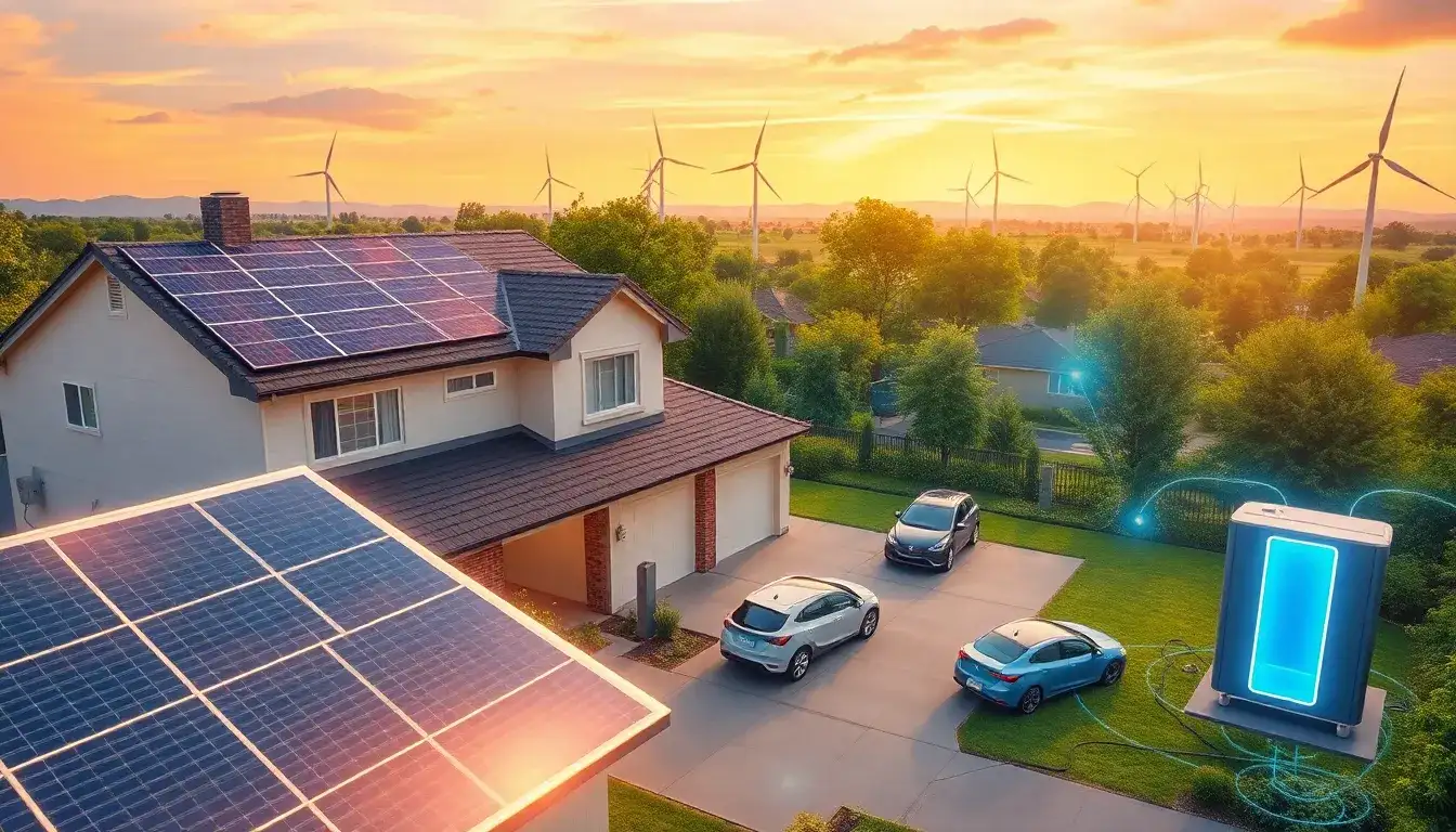 How does energy storage enhance energy independence for households