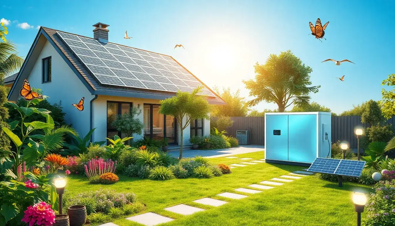 What are the environmental benefits of residential energy storage