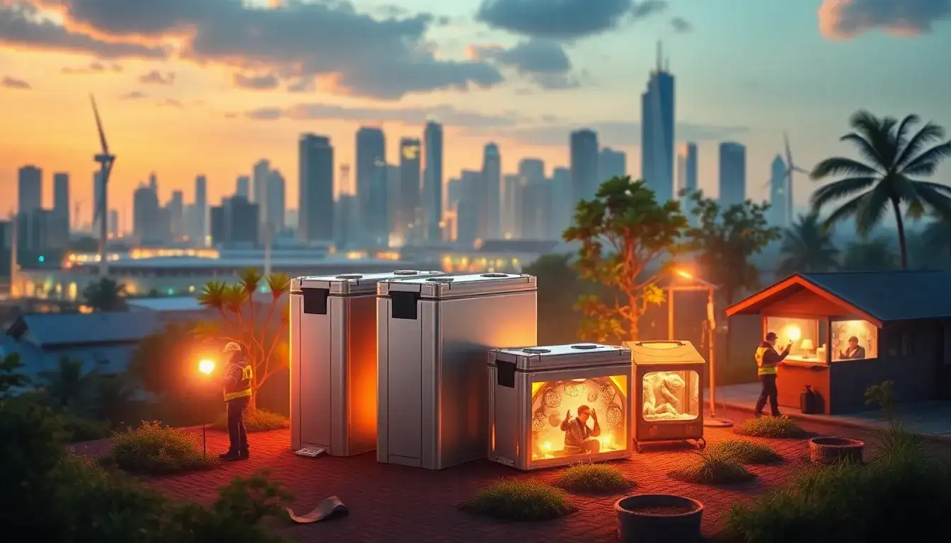 How do sodium-nickel-based batteries enhance disaster resilience