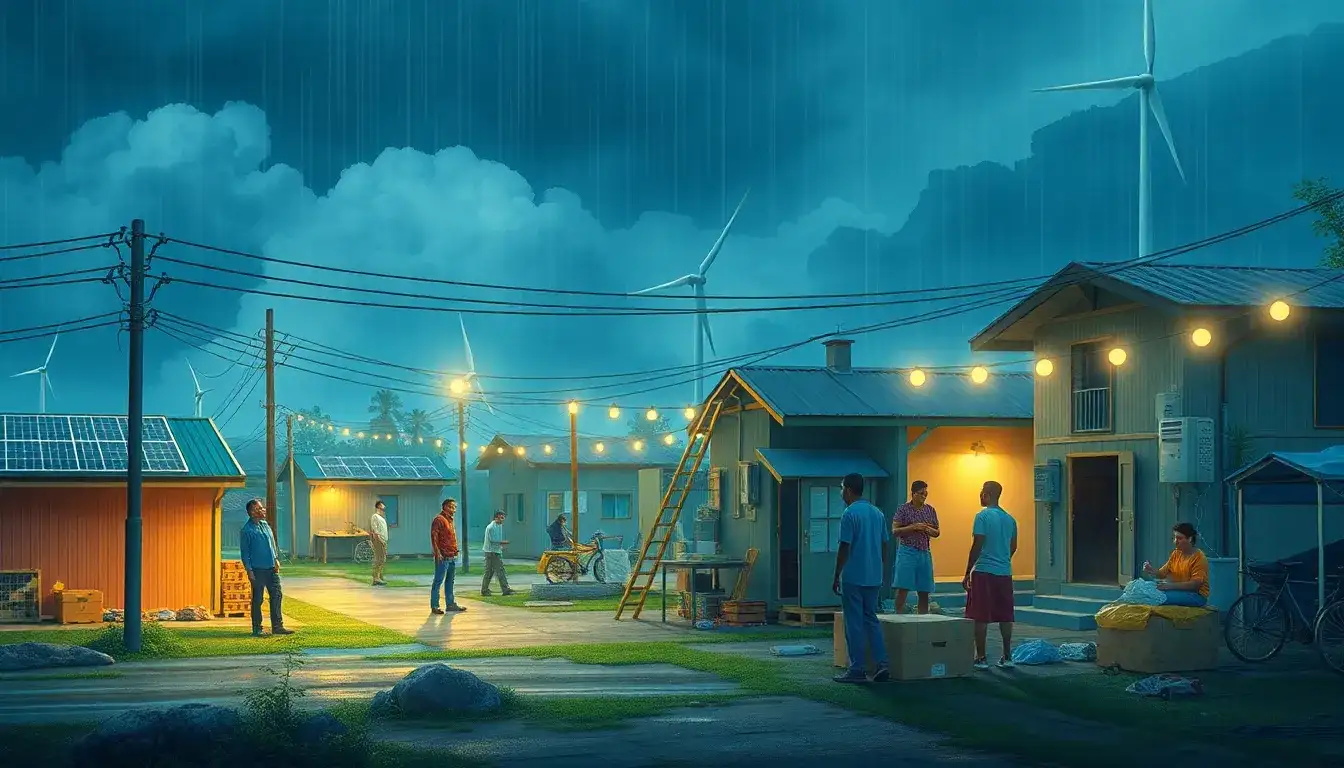 What role do microgrids play in disaster recovery and preparedness