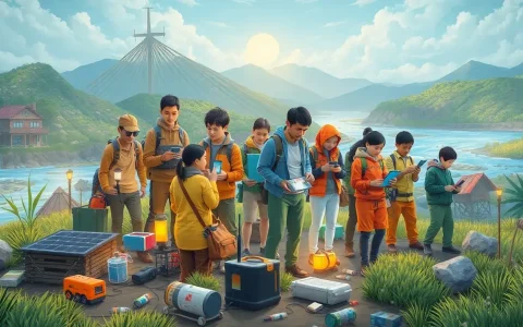 How do lithium batteries enhance disaster preparedness