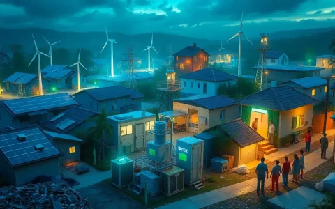 What role do microgrids play in disaster recovery with energy storage