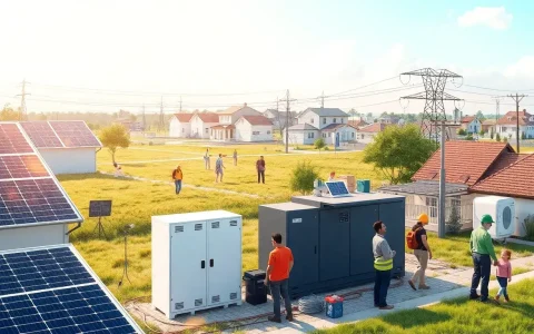 How does the integration of solar arrays with battery backup systems improve disaster preparedness