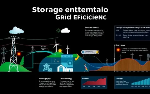 How does energy storage improve grid efficiency