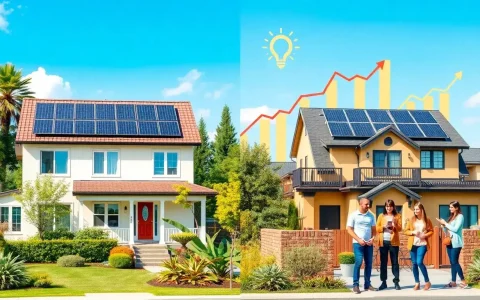 What factors influence the property value increase from solar installations