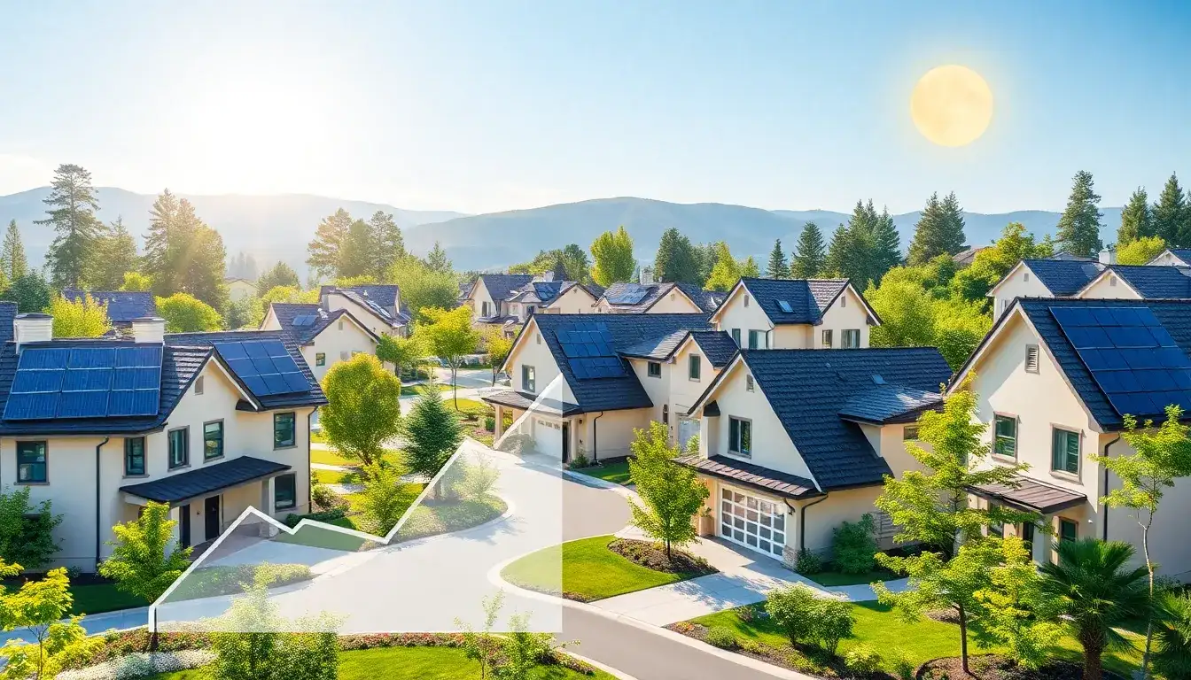 What are the long-term financial benefits of solar installations on property values