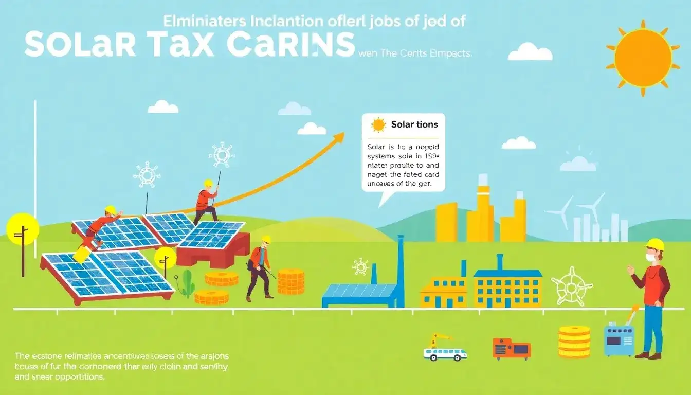 How will the phase-out of the solar tax credit impact job creation and employment in the solar sector