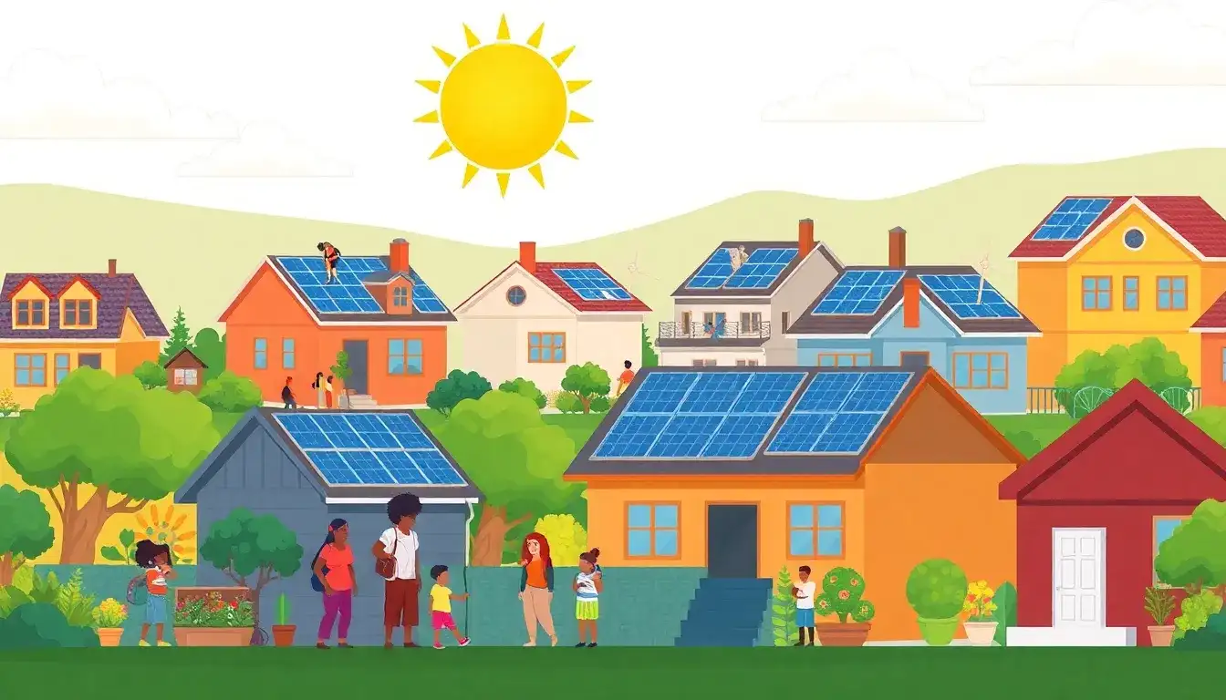 How are new tax credits impacting solar adoption in underserved communities