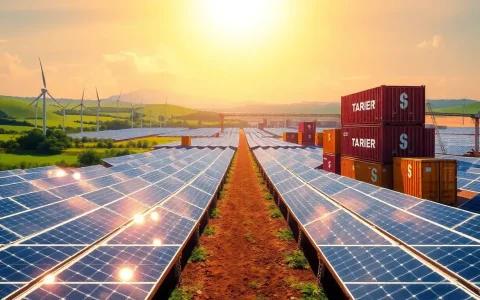 How might new tariffs affect the solar industry's growth prospects
