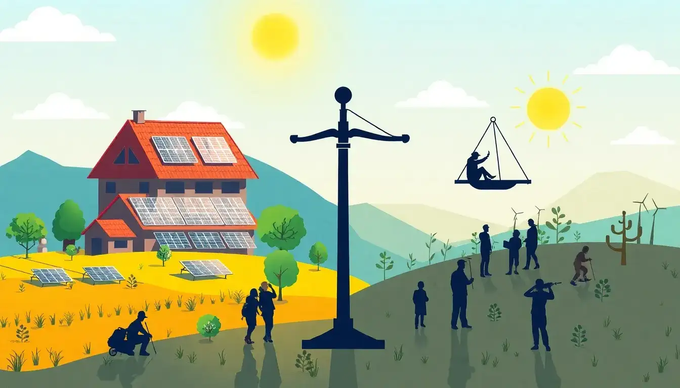 How do tax credits influence the economic viability of solar energy projects