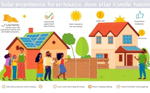 What are the best solar incentives for low-income families
