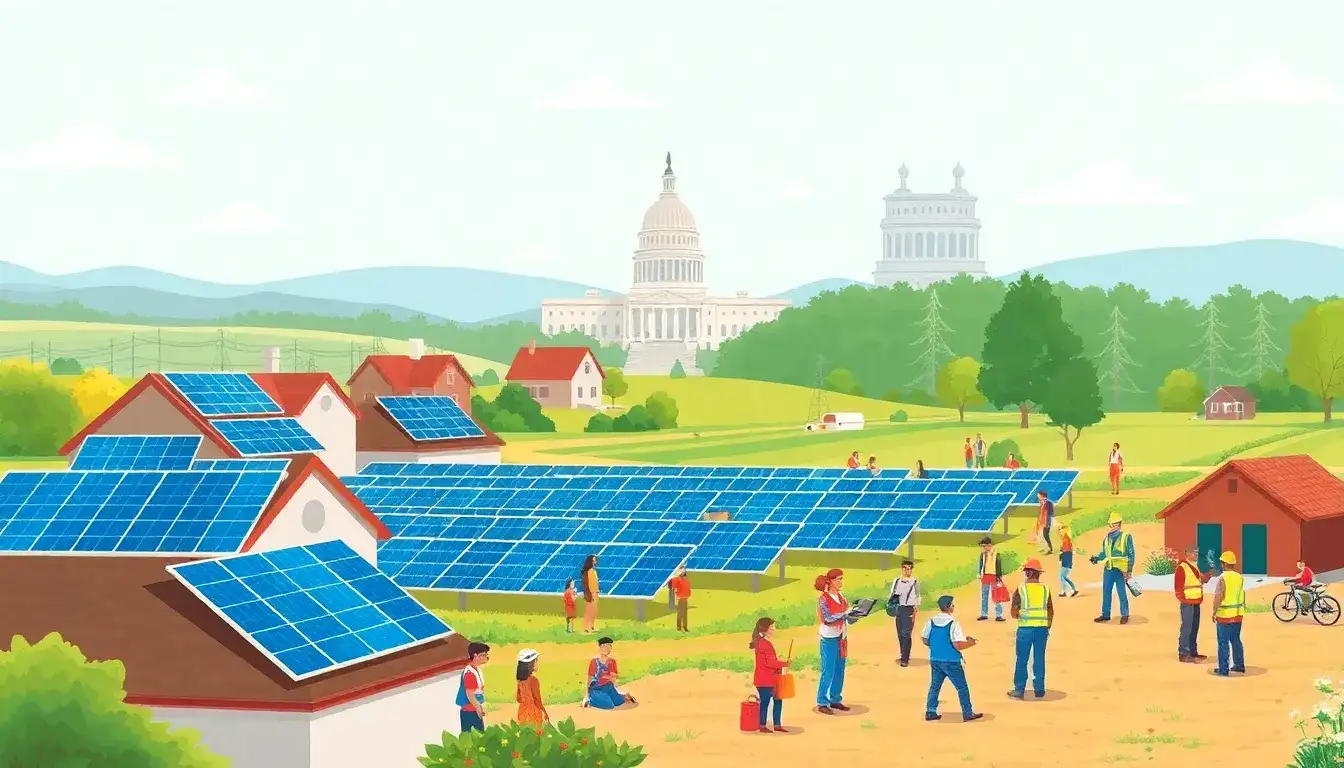 What are the key features of the Clean Energy Jobs Act (CEJA) that support solar energy