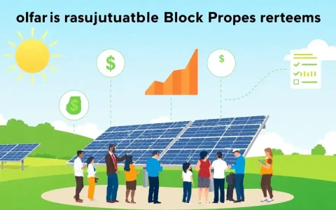 How do financial incentives like the Adjustable Block Program work for solar project owners in Illinois