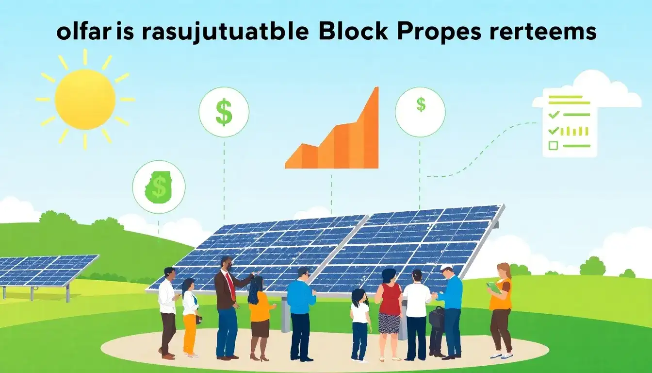 How do financial incentives like the Adjustable Block Program work for solar project owners in Illinois
