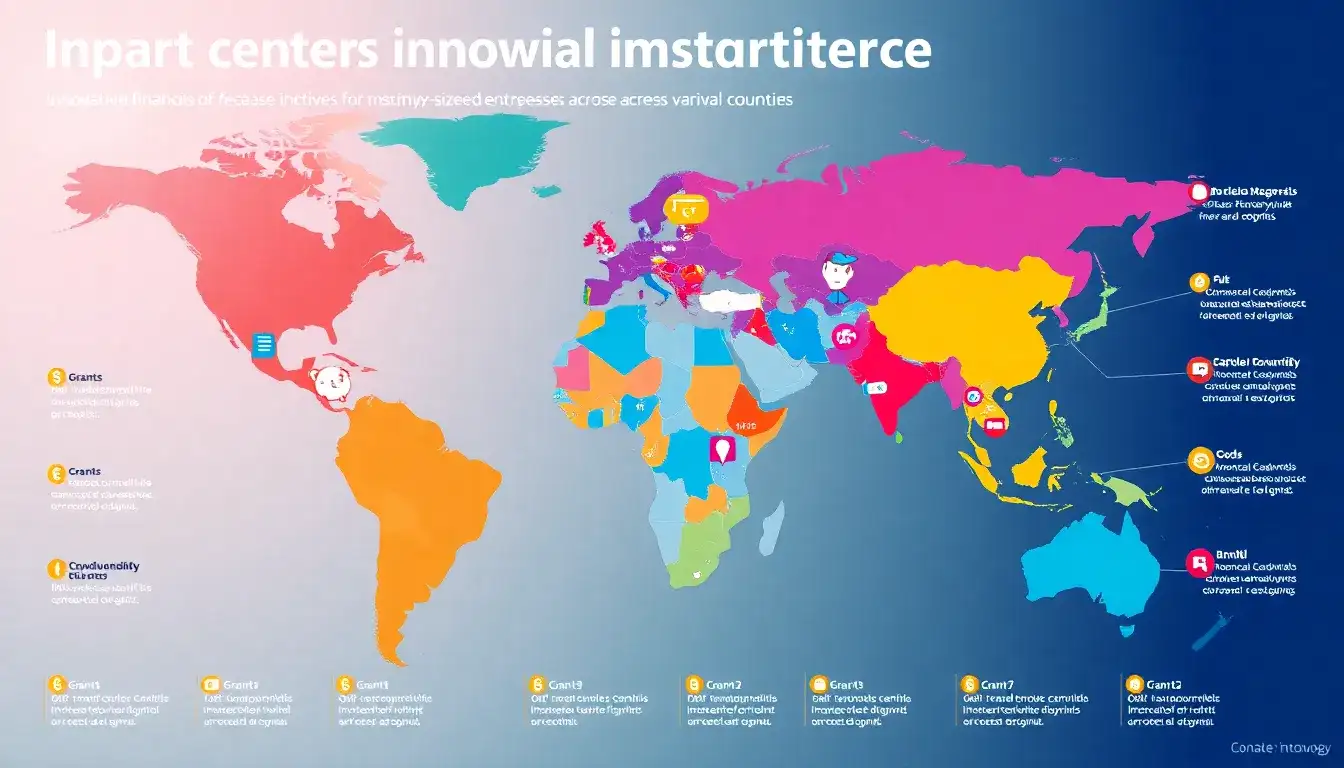 What are the most innovative financial incentives for SMEs in different countries