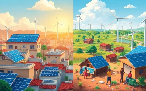 How do incentives for renewable energy differ between developed and developing countries