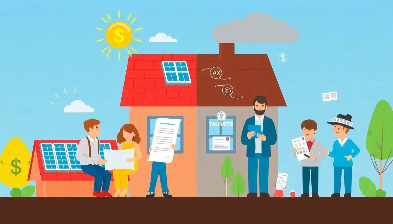 How do solar tax credits affect the overall cost of installing solar panels