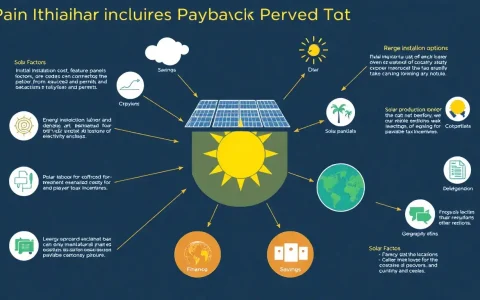 What are the main factors that influence the payback period of solar panels