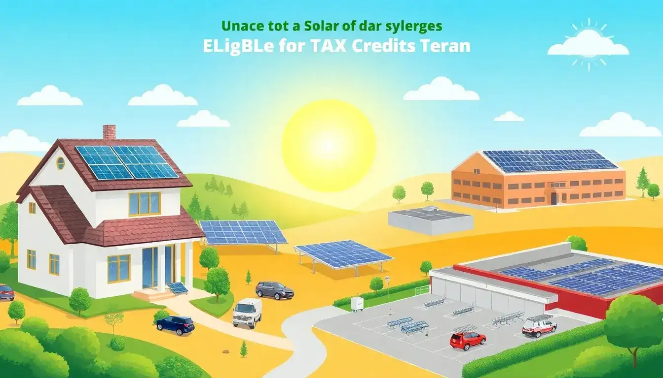 What types of solar systems are eligible for the tax credit