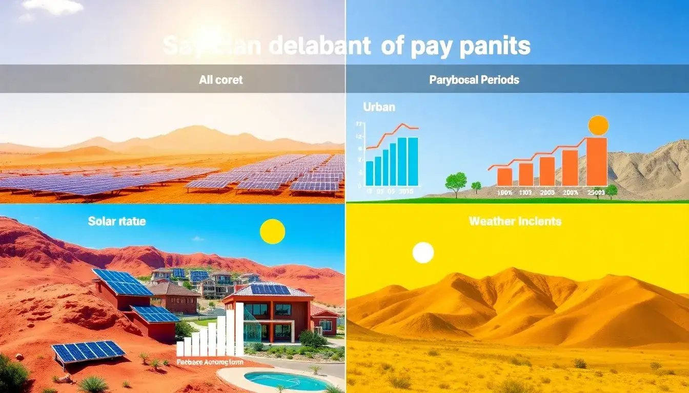 How do different locations affect the payback period of solar panels