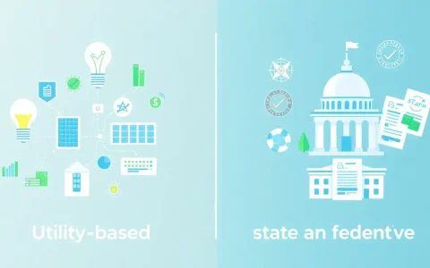 How do utility-based incentives compare to state and federal incentives
