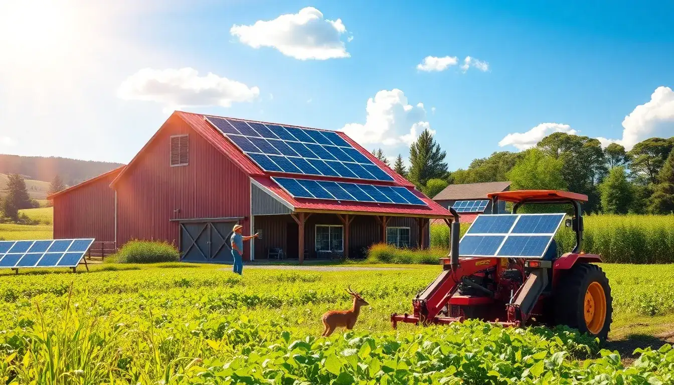 How does the REAP grant funding affect farmers who want to invest in solar energy