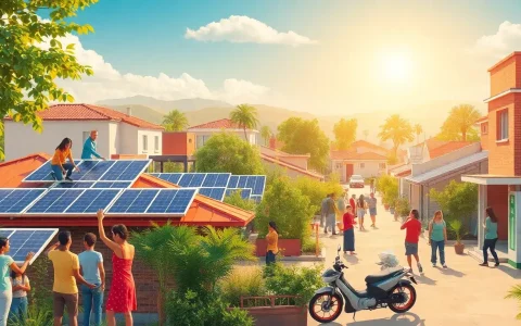 What are some successful case studies of community-led solar energy initiatives