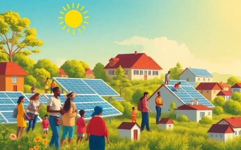 How do community solar initiatives ensure equitable distribution of benefits