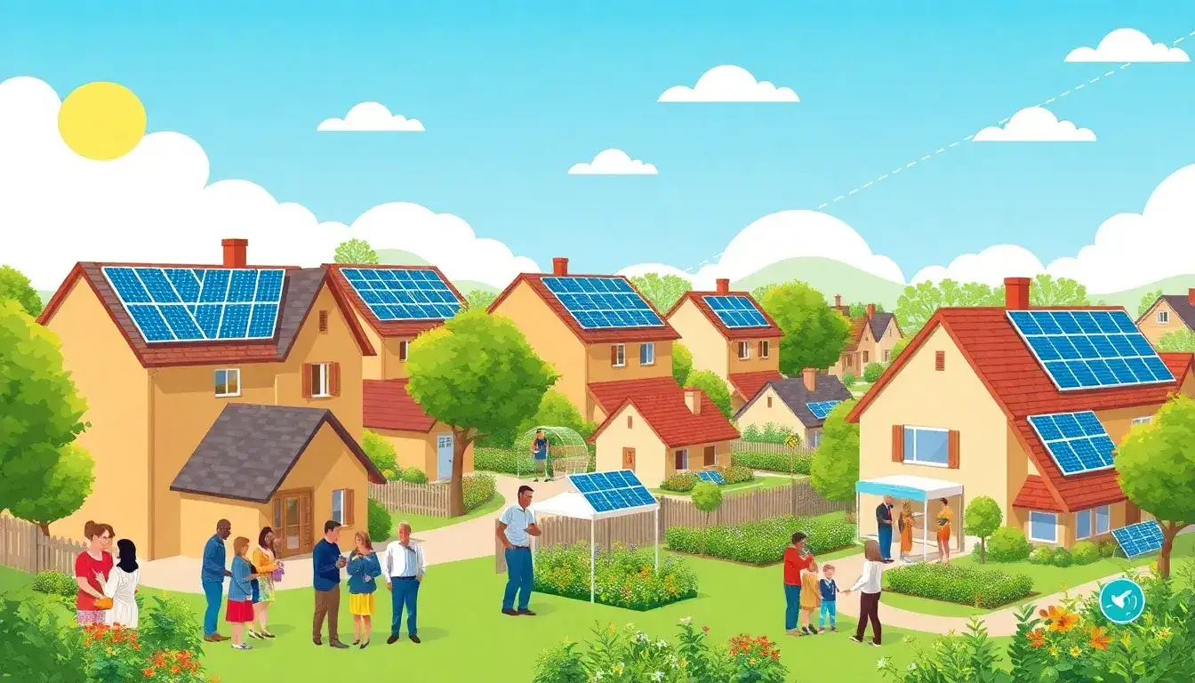 How does the third-party-owned model impact the scalability of community solar initiatives