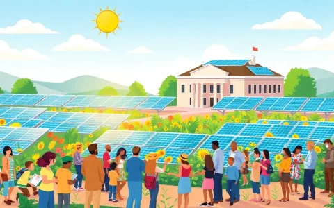 How do community solar projects collaborate with local governments