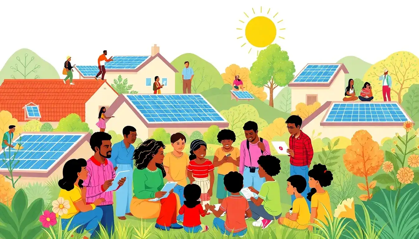 What role do community-based organizations play in the success of community solar initiatives