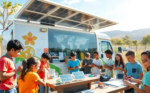 How can mobile solar learning labs enhance student engagement