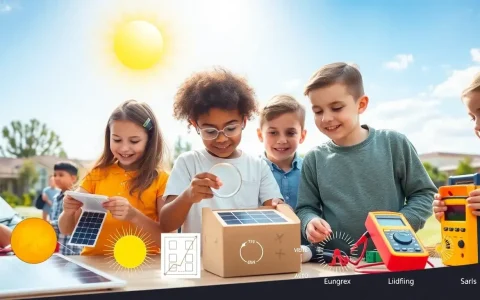 What are some effective hands-on solar experiments for students