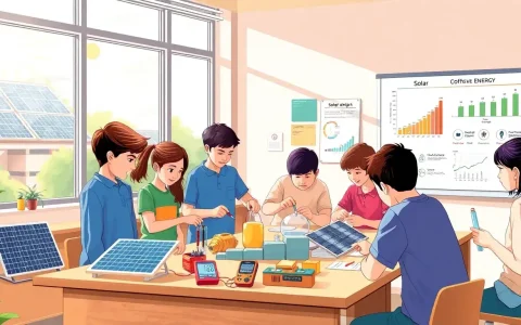 How can schools measure the effectiveness of solar energy education