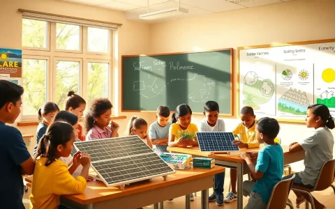 How can schools measure the long-term impact of solar energy education on students