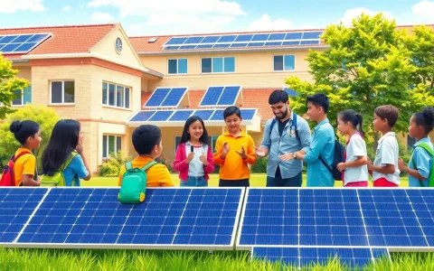 How can schools collaborate with solar energy companies to enhance educational programs
