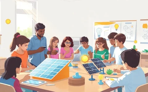 What are the best practices for teaching solar energy concepts in schools